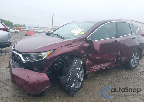 2017 Honda Cr-V Ex-L/Ex-L Navi from USA, damaged, VIN 5J6RW1H87HL006159